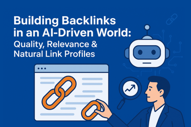 Building Backlinks in an AI-Driven World: Quality, Relevance & Natural Link Profiles