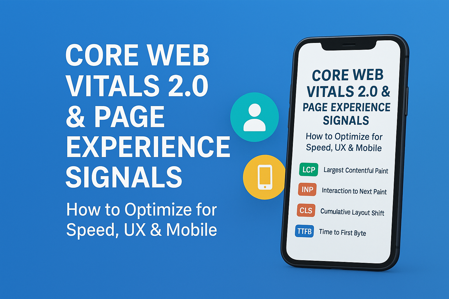 Core Web Vitals 2.0 & Page Experience Signals: How to Optimize for Speed, UX & Mobile