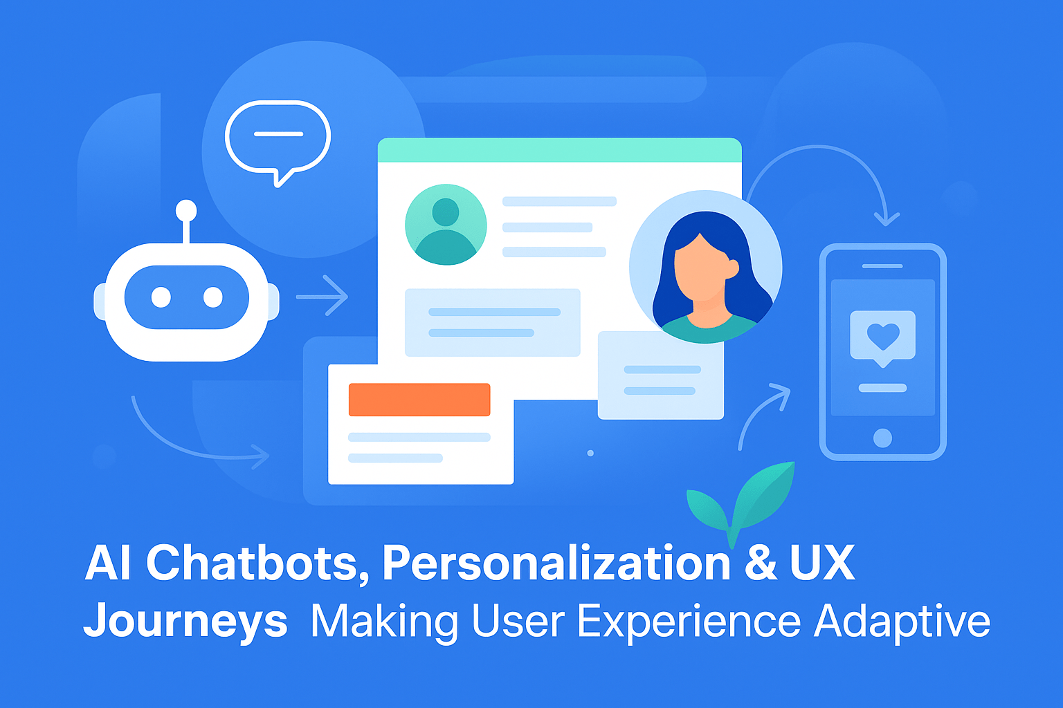AI Chatbots, Personalization & UX Journeys: Making User Experience Adaptive & Smart