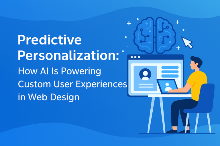 Predictive Personalization: How AI Is Powering Custom User Experiences in Web Design