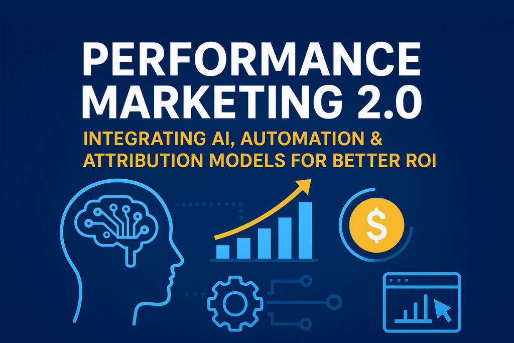 Performance Marketing 2.0: Integrating AI, Automation & Attribution Models for Better ROI
