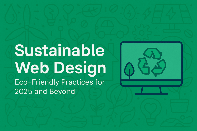 Sustainable Web Design: Eco-Friendly Practices for 2025 and Beyond