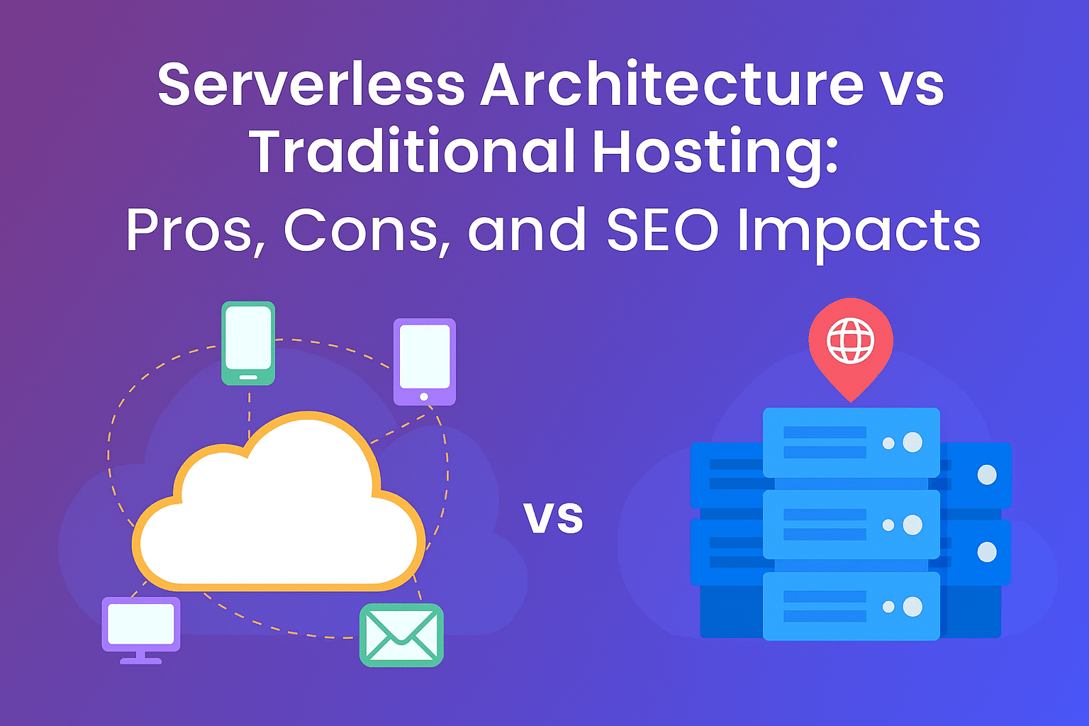 Serverless Architecture vs Traditional Hosting benefits of serverless computing traditional web hosting drawbacks cloud‑native architecture differences