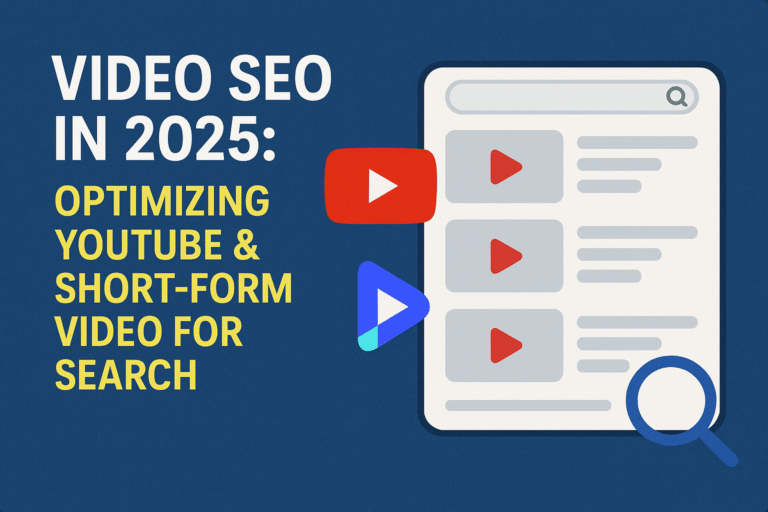 Video SEO in 2025 Video SEO in 2025: Optimizing YouTube & Short Form Video for Search