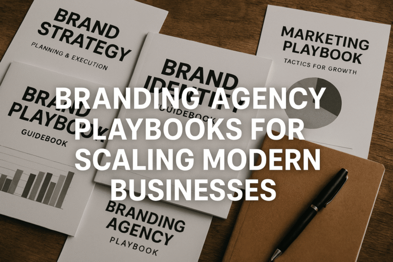 Branding Agency Playbooks for Scaling Modern Businesses