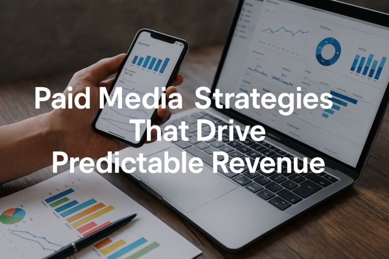 Paid Media Strategies That Drive Predictable Revenue