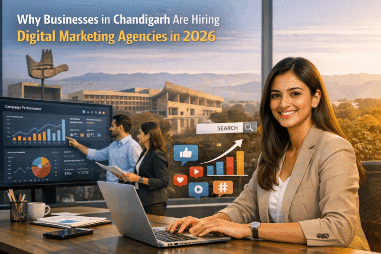 Why Businesses in Chandigarh Are Hiring Digital Marketing Agencies in 2026