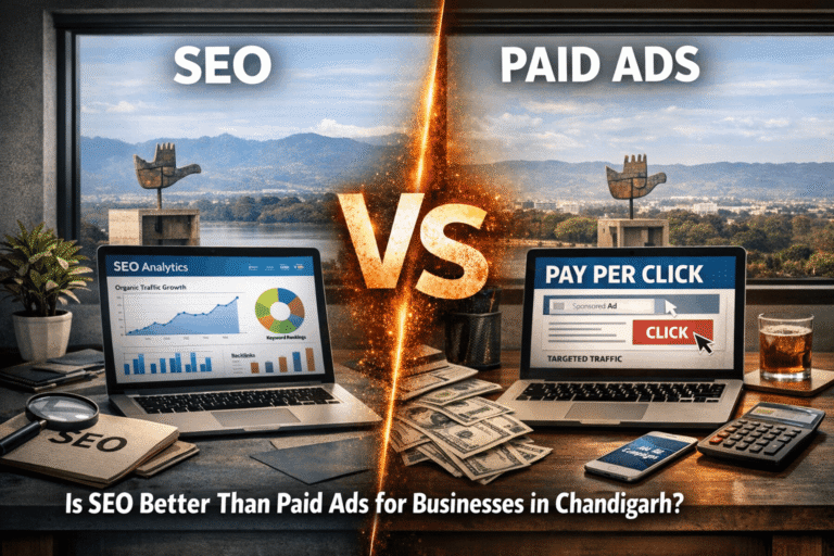 Is SEO Better Than Paid Ads for Businesses in Chandigarh