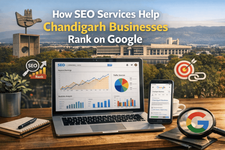 How SEO Services Help Chandigarh Businesses Rank on Google