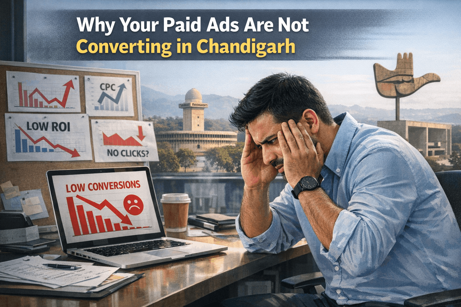 Why Your Paid Ads Are Not Converting in Chandigarh